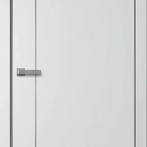 Межкомнатная дверь ПЭТ Сильвер (Серая), Тринити TR04 FLYDOORS