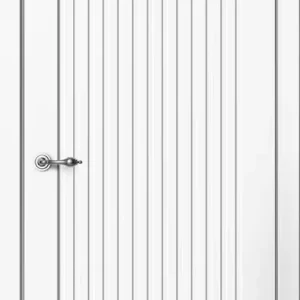 Межкомнатная дверь Эмалит белый (Белая), Классик C07 FLYDOORS