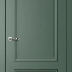Межкомнатная дверь ПЭТ Фреско (Зеленая), Моне (01 02) M01 ПО FLYDOORS